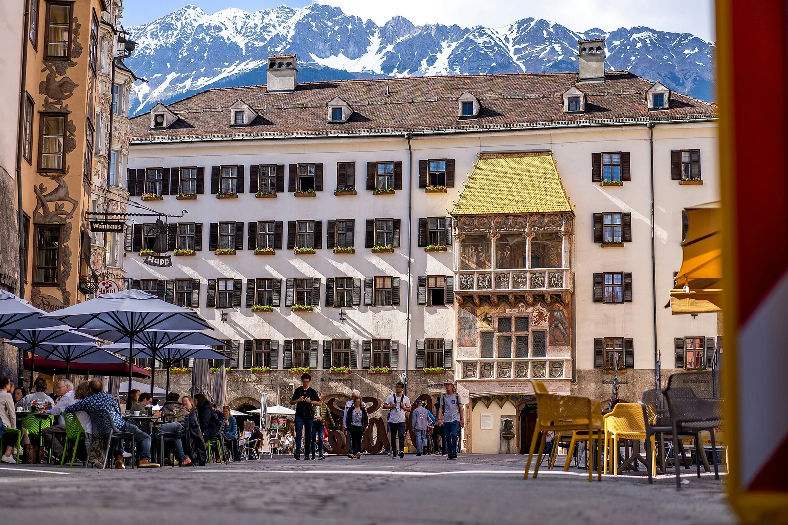 Das Goldene Dachl in der Innsbrucker Altstadt